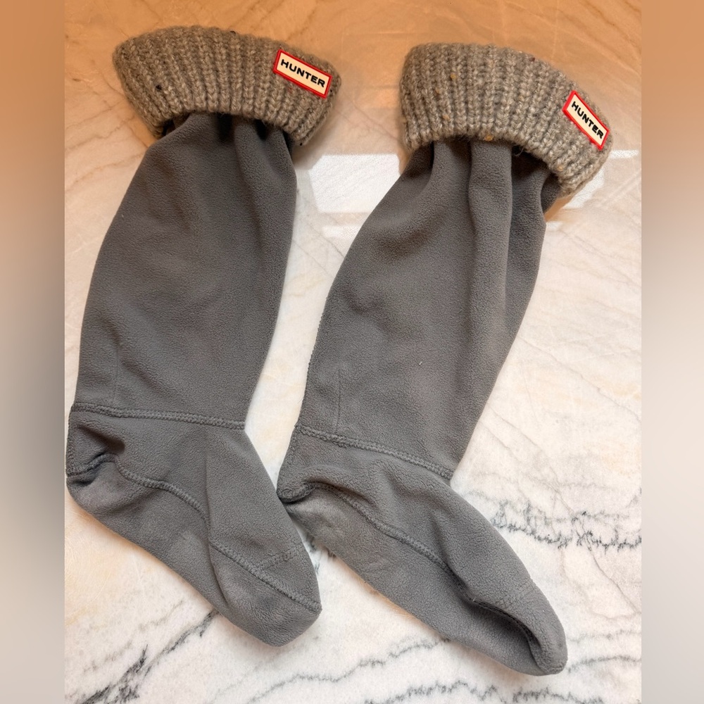 Hunter knit boot fleece liners